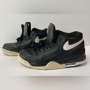 Nike Flight Legacy "Black/White" Size 8 - Game Play Work Shoe